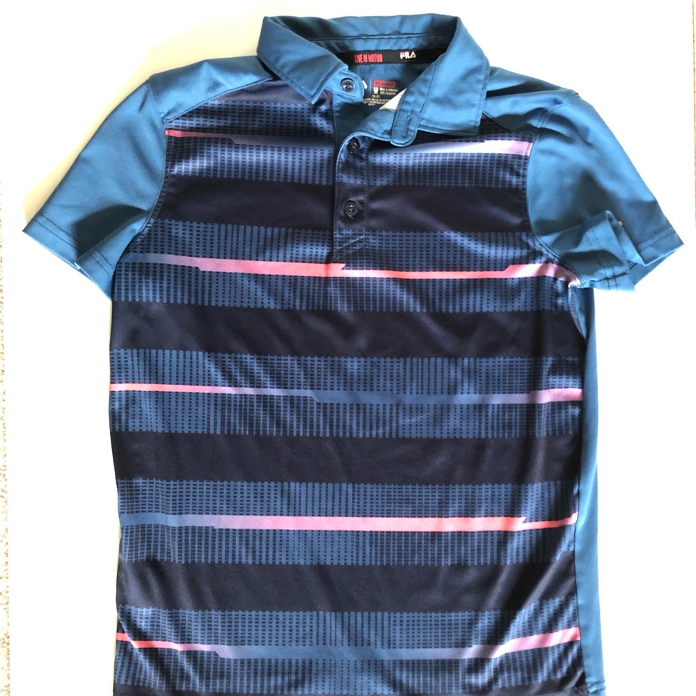 Fila Youth M (10/12) Polo (wick-away) Golf Shirt